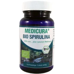 SPIRULINA BIO (400 mg) 150 TABLETEK - MEDICURA