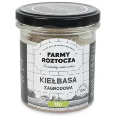 KIEŁBASA ZAGRODOWA BIO 250 g (SŁOIK) - FARMY ROZTOCZA