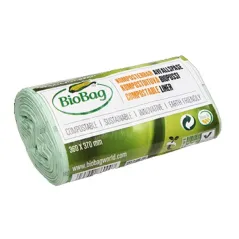 WORKI NA ODPADY BIO I ZMIESZANE 6 L 30 szt. (KOMPOSTOWALNE I BIODEGRADOWALNE) - BIOBAG [ZBIORCZE x3]