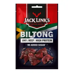 Biltong: Wołowina w kawałkach: suszona Original 60 g [ZBIORCZE x12]