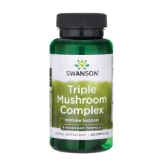 SWANSON Triple Mushroom Complex 60 kaps