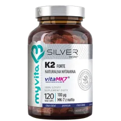 SILVER Witamina K2 MK-7 100mcg, 120kaps. MyVita
