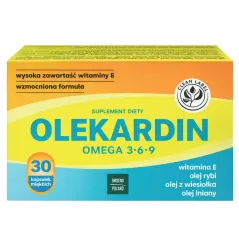 Olekardin - Omega 3-6-9, 30kaps. GINSENG POLAND